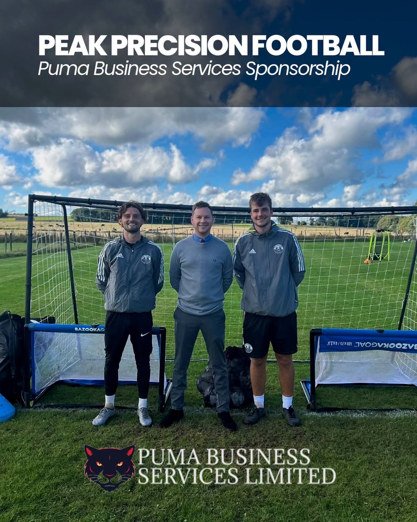 Puma Business Services sponsoring Peak Precision Football