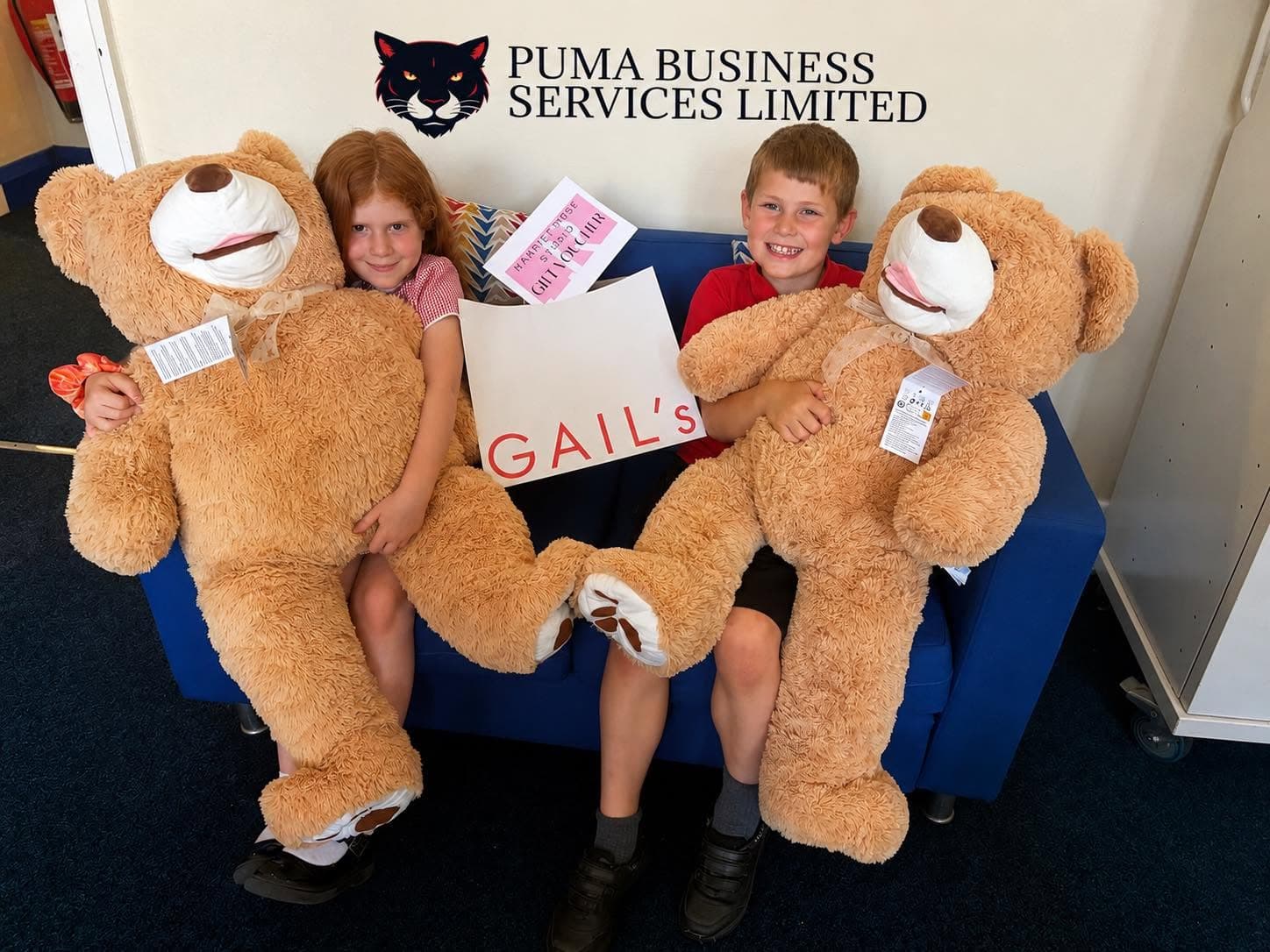 Puma Business Services supporting a local school fundraising event